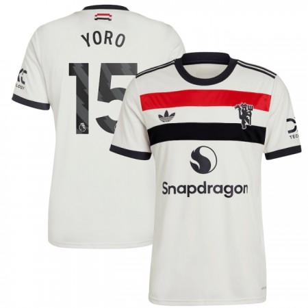Manchester United Yoro 15 Alternativní 2024-25 - Fotbalové Dresy (S/S) Manchester United Yoro 15 Alternativní 2024-25 - Fotbalové Dresy (S/S)